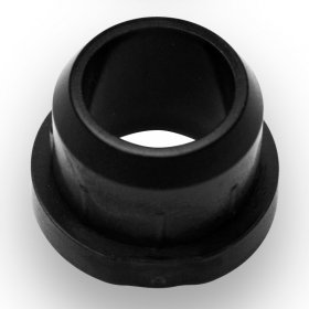 Bague de guidage à collerette composite noir pour axe Ø12 mm